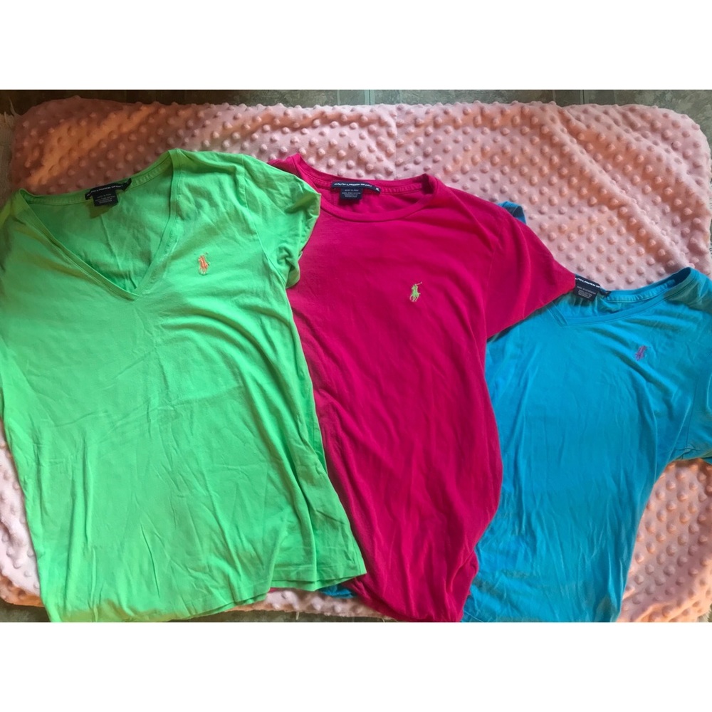WOMENS RALPH LAUREN SHIRT BUNDLE SIZE XL 3 FOR $25
